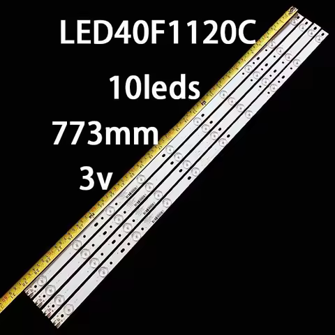 4pcs LED Backlight strip 10 Lamp for LED40F1120C LED-40B550 LED-40B900 303AK400031 AHKK40D10-ZC21FG-