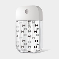 可愛 蝴蝶結 消毒噴霧瓶 防疫用品 收納 分裝瓶 卡片式 PU040