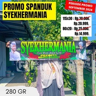 PR0M0 SPANDUK SYEKHERMANIA | SPANDUK SHOLAWAT | BANNER SYEKHERMANIA | BANNER SHOLAWAT | BANNER PLAST