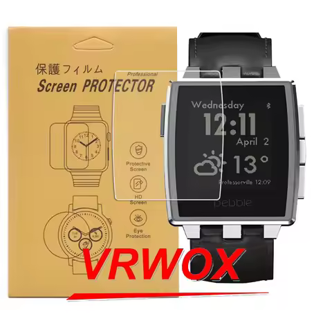 3Pcs Screen Protector For Pebble Steel Pebble 2 Watch Clear TPU Nano Explosion-proof Screen Protecto