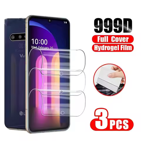 3PCS Hydrogel Film For LG V40 V50 V50S V60 Screen Protector for LG K61 K40 K40S K41S K50 K50S K51S P