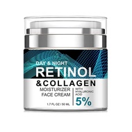 Advanced Retinol Collagen Cream,Including 5% Hyaluronic Acid Cream Anti-Wrinkle Reduces Fine Lines L
