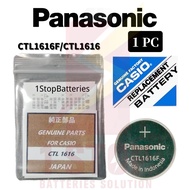 Original Panasonic Solar Rechargeable(CTL1616 CTL1616F)(CTL920 CTL920F)(CTL1025 1025)Casio Replaceme