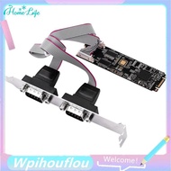 [HoME&life] M.2 B+M Key RS232 Serial Card DB9 Interface 22x80mm Low Profile Mini COM Port Adapter fo