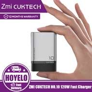 ZMI CUKTECH NO.10 120W Fast Charger AD1203P Super Power Charging Mini GaN Charger