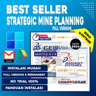 Geovia Whittle 4.7.4 Full Version Software Mine Planning Dassault Systems