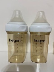 Hegen防脹氣PPSU奶瓶2個（240ml)