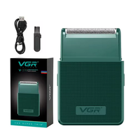 VGR Shaver Man Beard Trimmer Cordless Razor 2 IN 1 Rechargeable 600mAH Mini Pocket Size Pencukur Mis