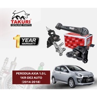 TAKURI PERODUA AXIA 1.0 L 1KR-DE2 AUTO/MANUAL (2014 - 2018) ENGINE MOUNTING SET