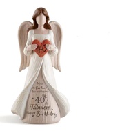 Resin Mother Give Birthday Gifts Cross-Border New Style Angel Mother's Day Home Desktop Holding Hear