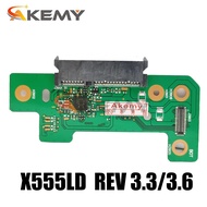 ใหม่ X555LD REV 3.6 HDD ฮาร์ดดิสก์ไดรฟ์คณะกรรมการสำหรับอัสซุส X555L X555LD แล็ปท็อป HDD คณะกรรมการรุ่น REV 3.1 3.0 100 ทดสอบใหม่