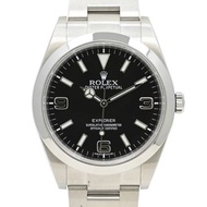 勞力士 Rolex Explorer 1 Chronometer 214270 手錶 SS 自動上鍊 黑色 男士