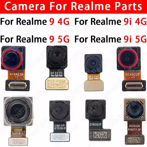 Front and Rear Back Camera For Realme 9 9i Realme9 Realme9i 5G Main Facing Camera Module Flex Cable 