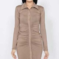 FAYANNA WRINKLE DRESS