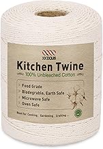 XKDOUS 1035ft Butchers Cooking Twine, 100% Cotton Kitchen Twine String, 2mm Cotton Twine for Roastin