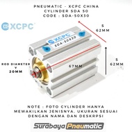 XCPC - SD 50X30 / SDA 50 X 30 / SDA-50X30 - Pneumatic Compact Cylinder