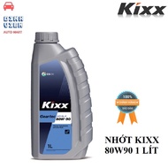 [HCM]{ NHẬP KHẨU } Dầu Nhớt Hộp Số KIXX Geartec GL5 80W90 1 lít Hàng Chính Hãng – DV AUTO MART