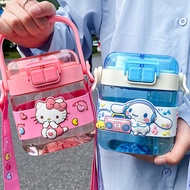 Cute Cartoon Hello Kitty  Smiggle Water Bottle With Straw |Kids Botol Air Budak Drinking Bottle Home