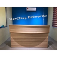 🇲🇾 🔥Hot Selling🔥 6/7 Feet EX Series Office Pejabat Customer Servise Reception Counter Table Furnitur