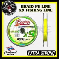 Boytep Extra Strong X9 PE Line (Yellow Line)