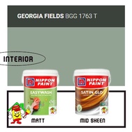 BGG 1763T GEORGIA FIELDS • 5L • EasyWash • Satin Glo • Nippon • Interior • Wall & Ceiling