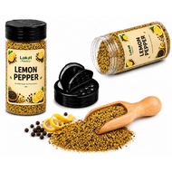 Lokal Pantry Lemon Pepper Blend | Premium Seasoning | Kitchen Essential | 200mL Bottle Shaker