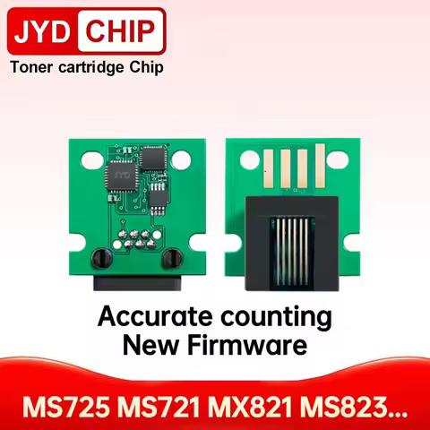 MS821 Toner Chip 58D2000 58D5H00 for Lexmark MS725 MS823 MS822 MS825 MS826 MX721 MX722 MX821 MX822 M
