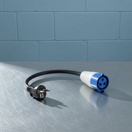 Plug to Standard European Socket Adapter 1 Phase EV Charging Cable Adapter 220V User-Friendly for Ho