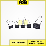 (1UF , 1.2UF , 1.25UF , 1.3UF , 1.5UF , 1.8UF , 2UF , 2.2UF , 2.5UF) FM Fan Capacitor (1pc)