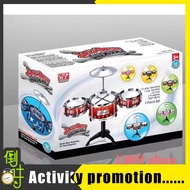 LWH toys JAZZ DRUM FOR KIDS Drum Set Boys Girls Play Music COD