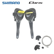 【&amp;COD&amp;】100% Original-Shimano Road Claris ST-2400 STI Shifter Lever Set 2x8 Speed Left / Right / Pair