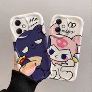 SOFTCASE SILICON CASING MELTING CLEAR SHOCKPROOF COUPLE FOR OPPO A1 A98 A1K A3S A5S A11K A12 A7 A15 