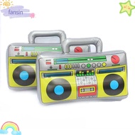 FANSIN Inflatable Radio Recorder Reusable Inflated Toys 80's 90's Party Decorations Photo Booth Prop
