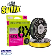 Sufix SFX 8X Fishing Braided Line (2021 NEW) 150Y & 300Y / 8 Sulam Tali Benang Pancing / Casting & B