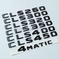2017 Glossy Black Letters CLS260 CLS300 CLS320 CLS400 CLS450 4Matic Emblem for Mercedes Benz C257 Ca