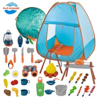 2023 Hot Sell Outdoor Camping Tent Toy Suit Pretend Play Children Camping Toys Camping Gear And Food