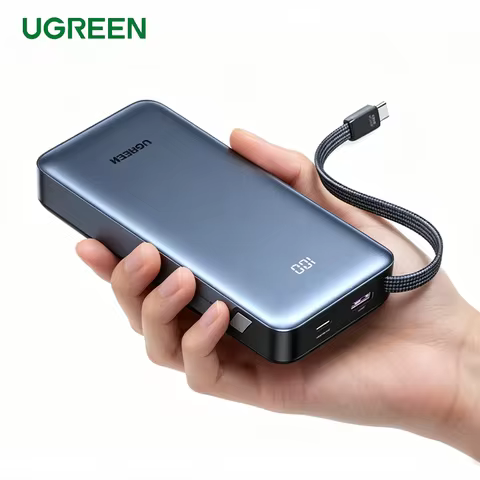 UGREEN 140W 65W 20000mAh Power Bank 100W Large Capacity Fast Charge Mobile Power Bank for Laptop Not