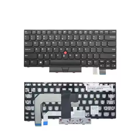 Laptop US Keyboard for Lenovo ThinkPad L380 L390 E490 E495 T490 L490 E480 E485 L480 T480s R480 R490 