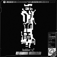 MG tattoo Herbal tattoo Cyberpunk Cyberpunk Cyberpunk Circuit Pattern Black tattoo Sticker Men Women