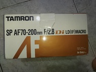 TAMRON SP AF70-200mm F2.8 Di LD IF MACRO for Sony 無毛 欠前後鏡頭蓋 有77mm 保護鏡