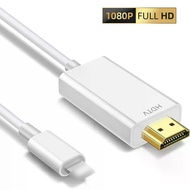 iP to HDMI Adapter for iP to TV, HDMI Cable to iP, 1080P HD Digital AV Adapter Sync Video & Sound, H