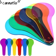 CARNATIOGV 6Pcs Optics Color Filter Plate Set, Rainbow Educational Science Toy Color Filter Plate, C
