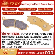 1 Pair Motorcycle Front Brake Pad For HONDA NSC 50 MPDC/E/F 12-18 NSC 110 WHB/E 11-16 SCV 110 Lead 1