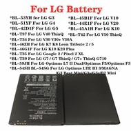 New Baery For LG V10 V20 V30 V40 V50 G7 ThinQ G3 G4 G5 K7 K8 K10 K20 Pl Leon Tribute 2 5 Optim LTE 3 L7 2 F3 F5  2