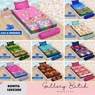 BONITA CHARACTER BEDSHEET 120X200CM [Gallery Batik Makassar]
