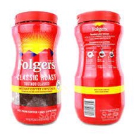 Folgers classic Roast Instant coffee crystals /453 g
