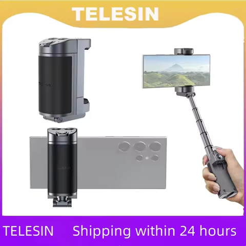TELESIN Phone Camera Multifunction Selfie Handle Bluetooth Phone Stand Selfie Extendable Selfie Stic