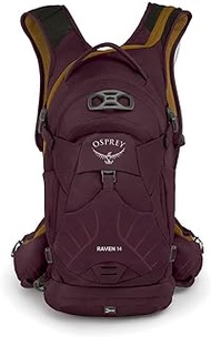 Osprey Raven 14L Women's Biking Backpack with Hydraulics Reservoir, Aprium Purple