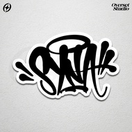 LOKAL Syna World Logo Sticker / Central Cee Syna World / Syna Brand Streetwear Hypebeast Sticker / G