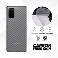 Samsung Galaxy S9 Carbon Fiber Membrane Back Tempered Protector Film